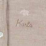 Konges Sløjd A/S JERSEY BLOUSES oatmeal melange
