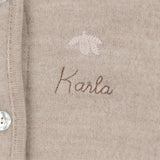 Konges Sløjd A/S JERSEY BLOUSES oatmeal melange