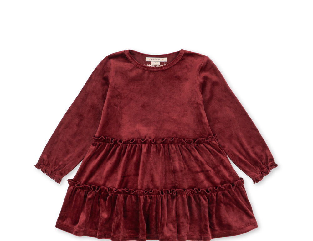 Konges Sløjd A/S JERSEY DRESSES red dahlia