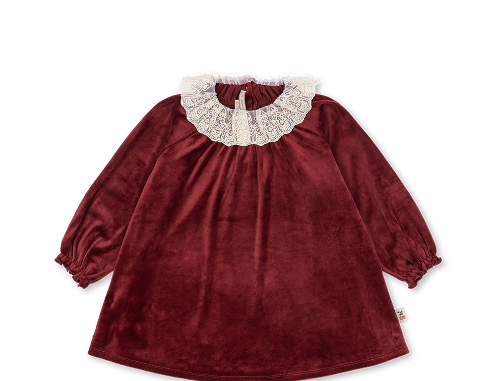 Konges Sløjd A/S JERSEY DRESSES red dahlia