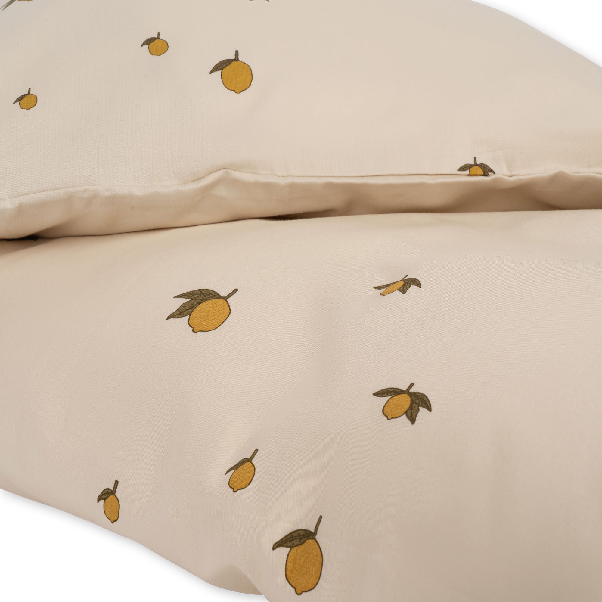 BABY BEDDING GOTS 70X100 LEMON kongessloejd