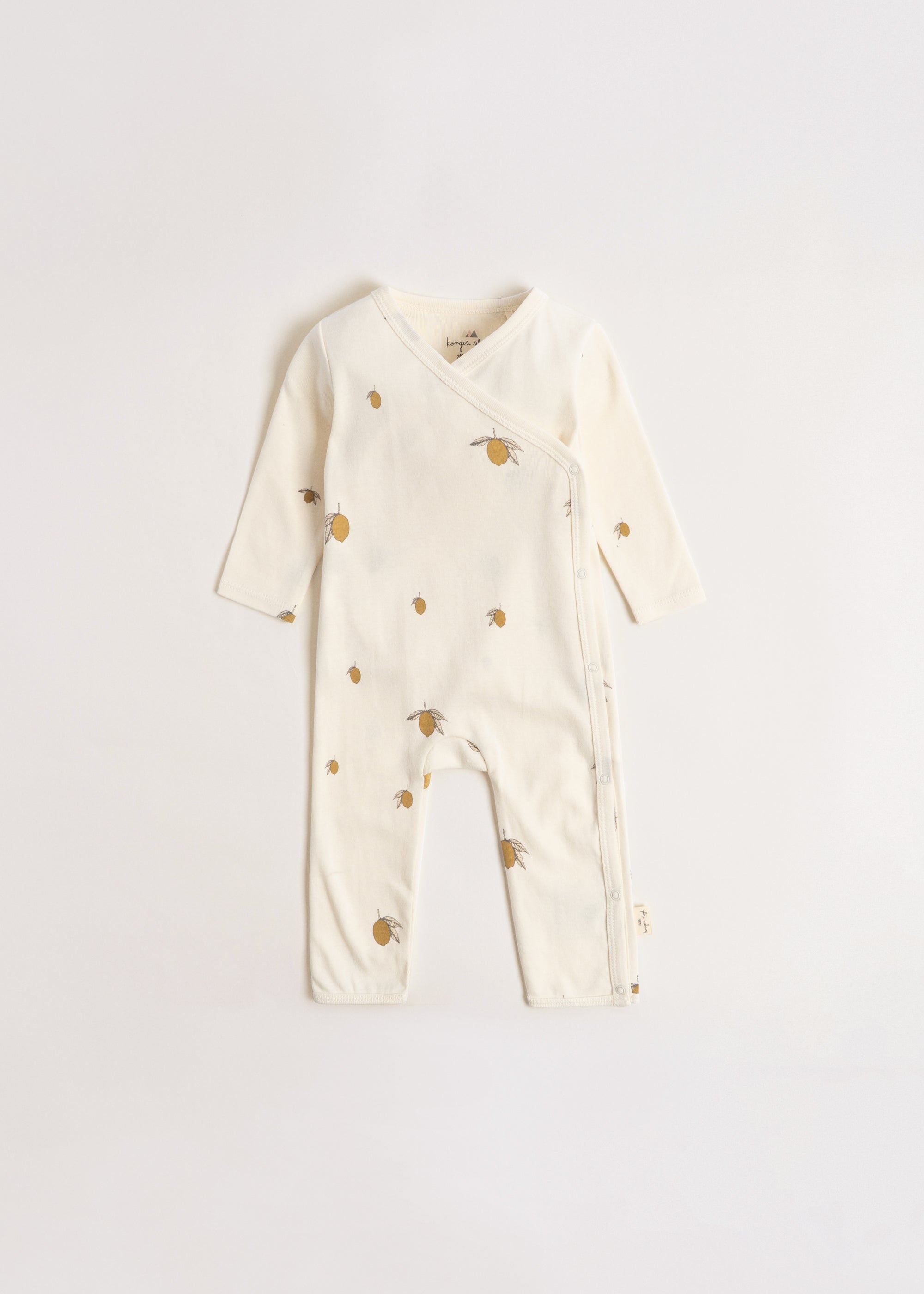 NEWBORN ONESIE GOTS - lemon – Konges Sløjd®