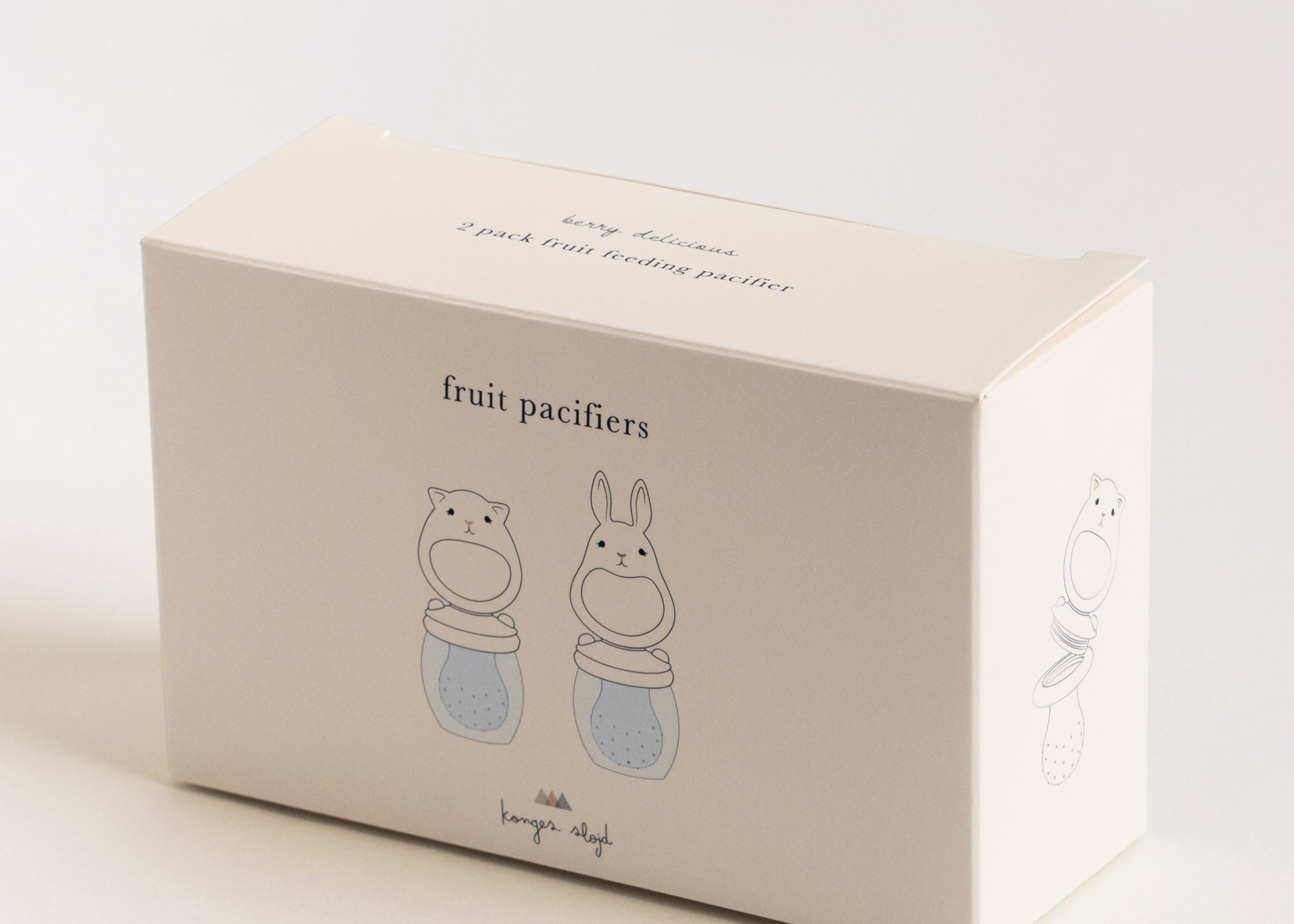 Konges Sløjd A/S FEEDING PACIFIER onyx