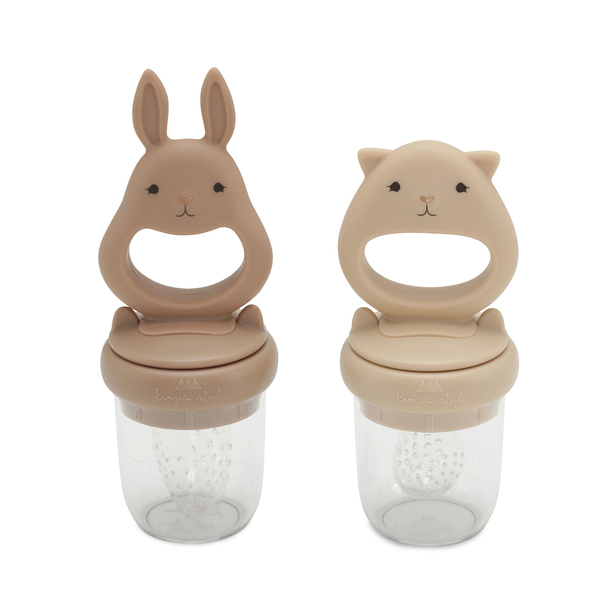 SILICONE FRUIT FEEDING PACIFIER bark/shell – - Main Image