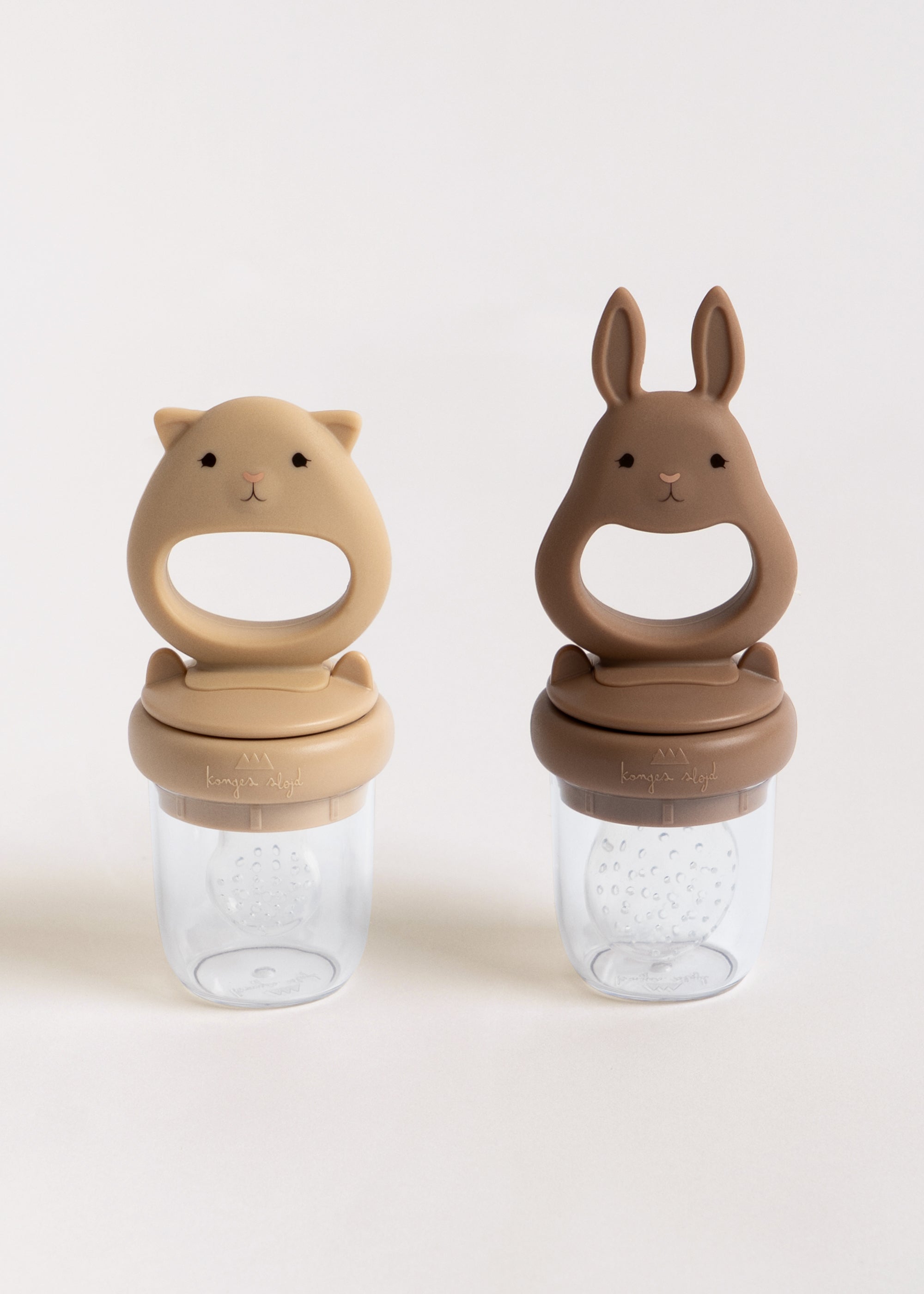 SILICONE FRUIT FEEDING PACIFIER - bark/shell – Konges Sløjd®