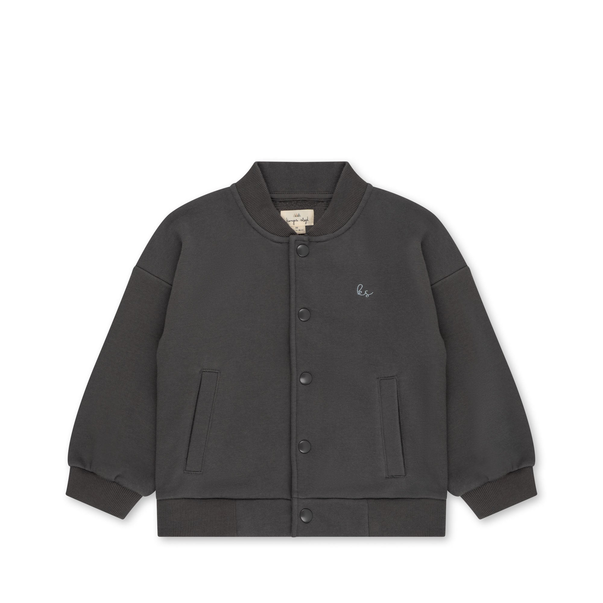 Konges Sløjd cherry-embroidery bomber jacket - Brown