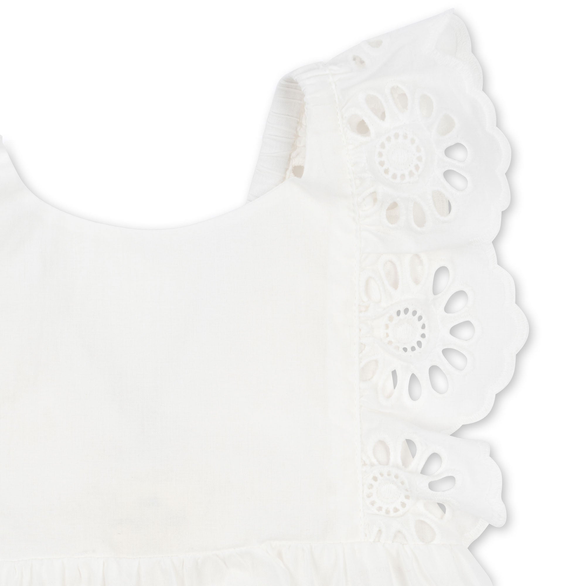 Konges Sløjd A/S POSEY ROMPER Rompers and jumpsuits - Woven OPTIC WHITE