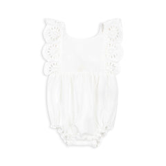 Konges Sløjd A/S POSEY ROMPER Rompers and jumpsuits - Woven OPTIC WHITE