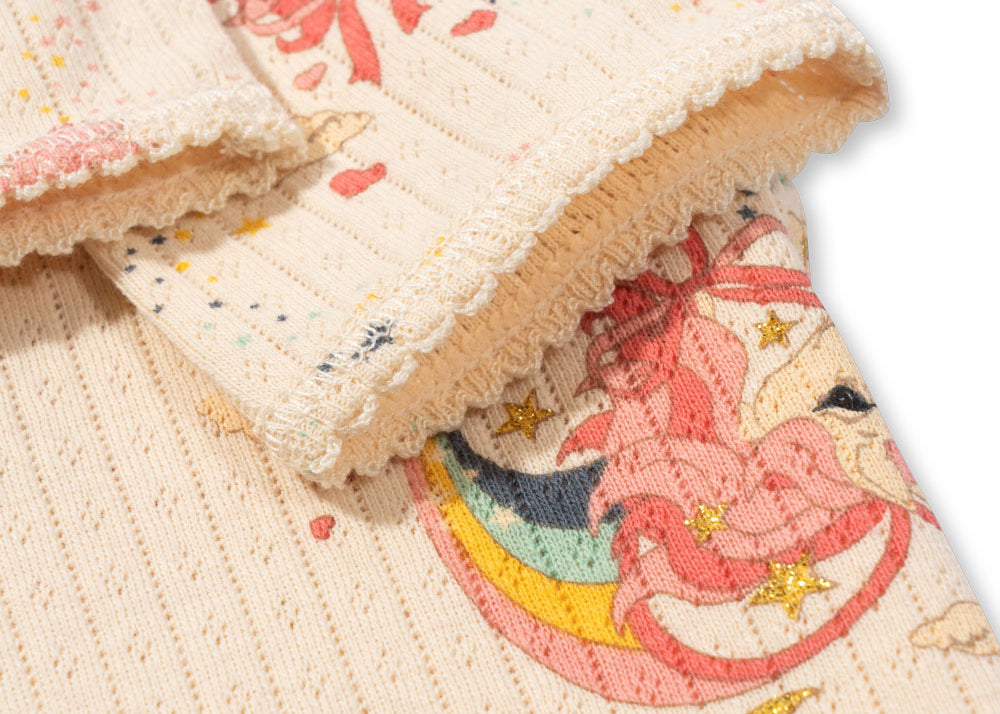 Konges Sløjd A/S JERSEY PANTS horn stars