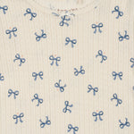 Konges Sløjd A/S JERSEY DRESSES bow bleu