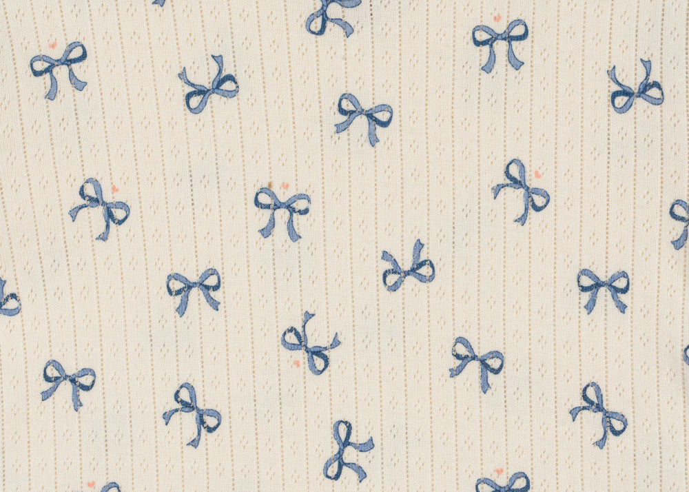 Konges Sløjd A/S JERSEY DRESSES bow bleu