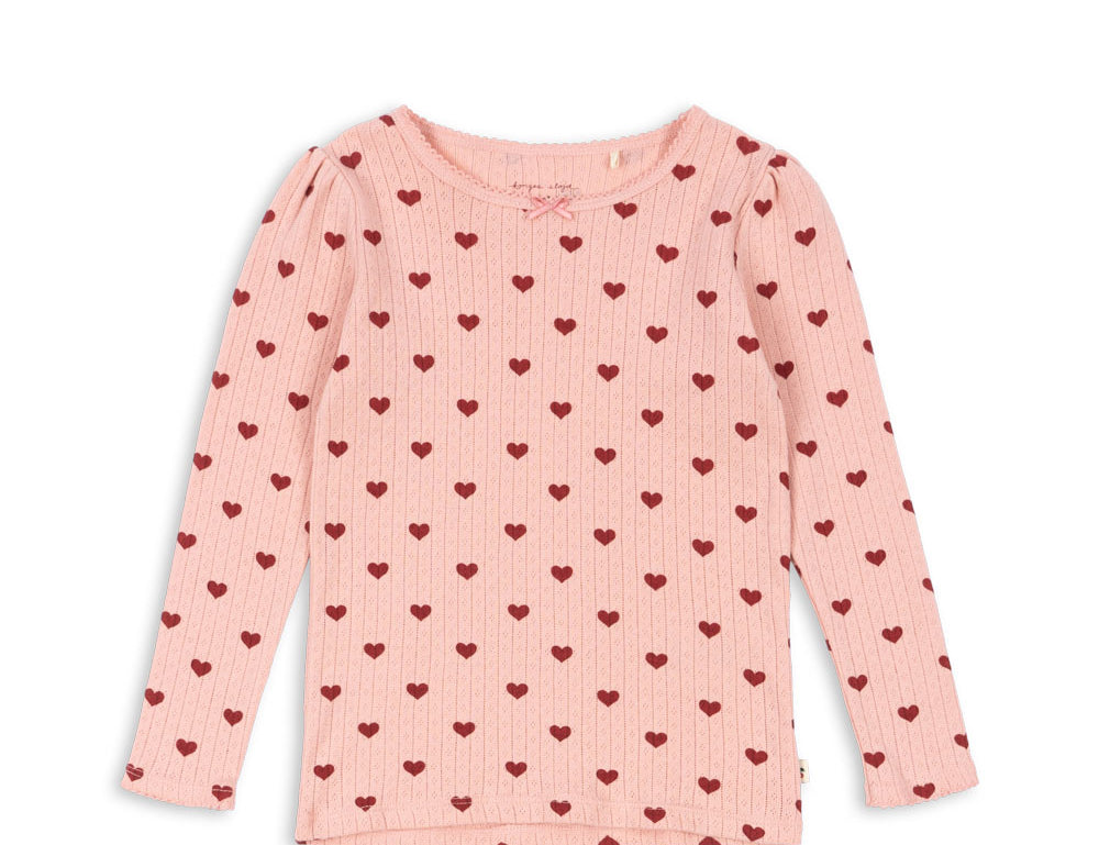 Konges Sløjd A/S JERSEY BLOUSES amour rouge