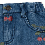 Konges Sløjd A/S WOVEN SKIRTS ma grande cerise denim