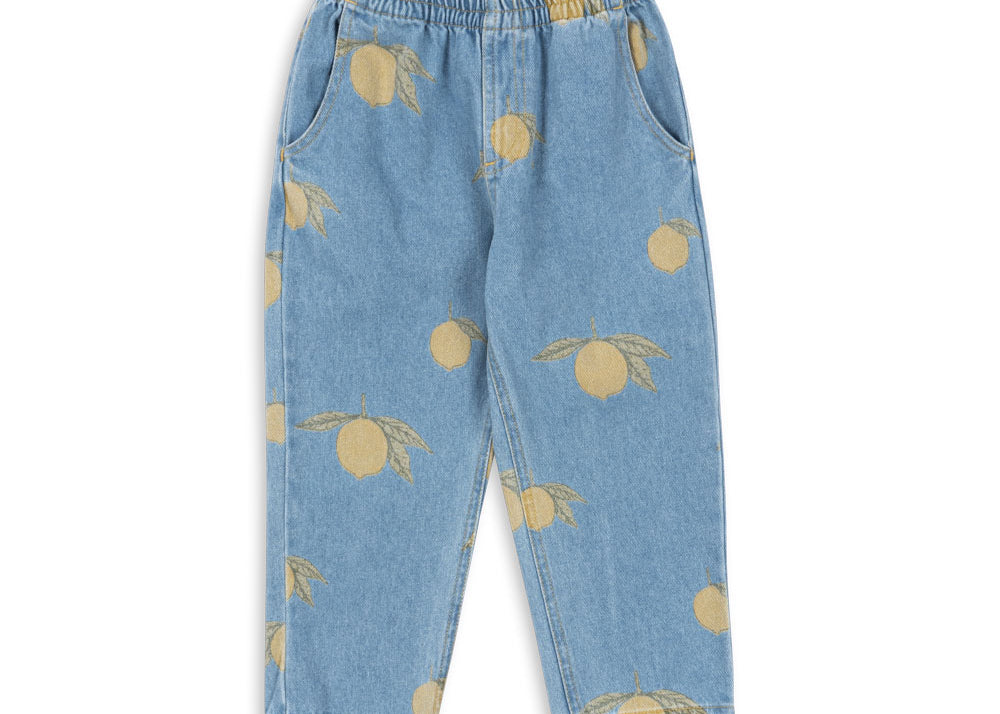 Konges Sløjd A/S WOVEN PANTS lemon denim