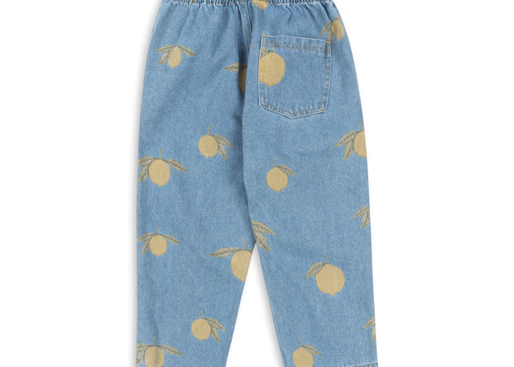 Konges Sløjd A/S WOVEN PANTS lemon denim