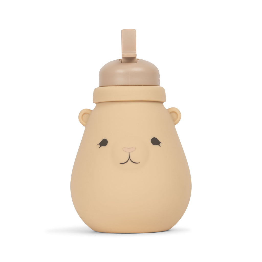Konges Sløjd A/S Silicone Teddy Drinking Bottle Drinking bottles SHELL
