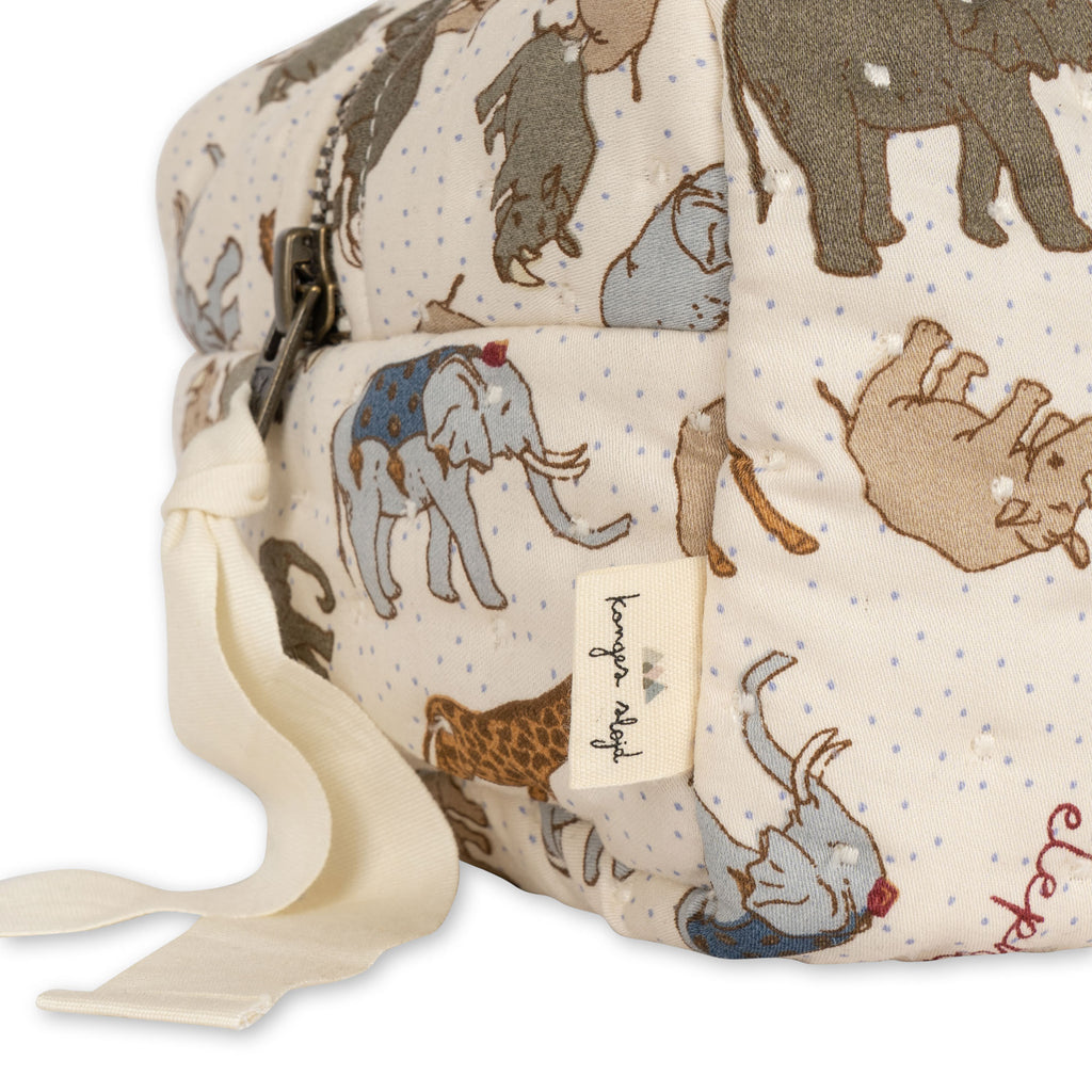 Konges Sløjd A/S Small Quilted Toiletry Bag Toiletry bags ELEPHANTASTIC