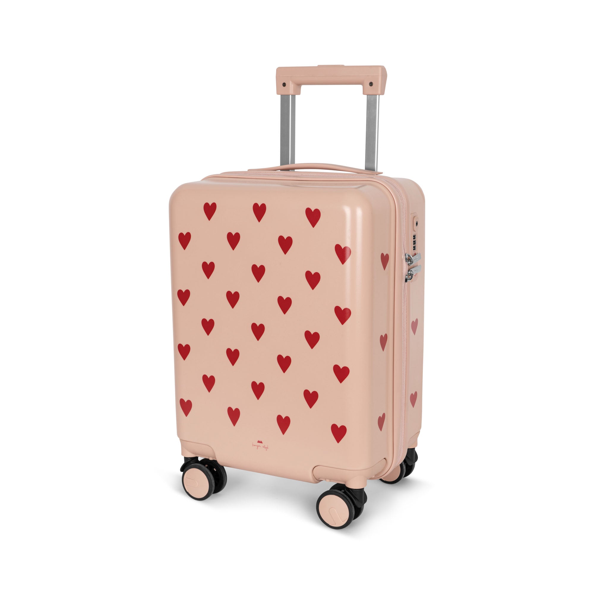 Konges Sløjd A/S TRAVEL SUITCASE Travel suitcase HEARTS