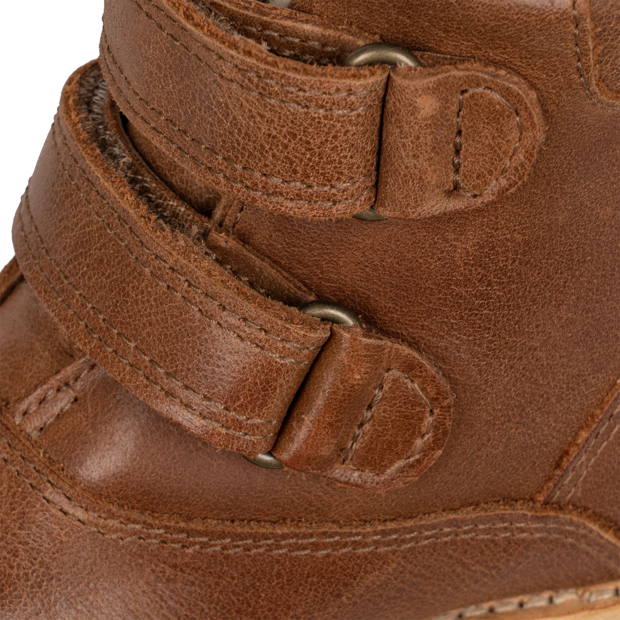 Konges Sløjd A/S WINTERLY BOOTS Leather boots COGNAC