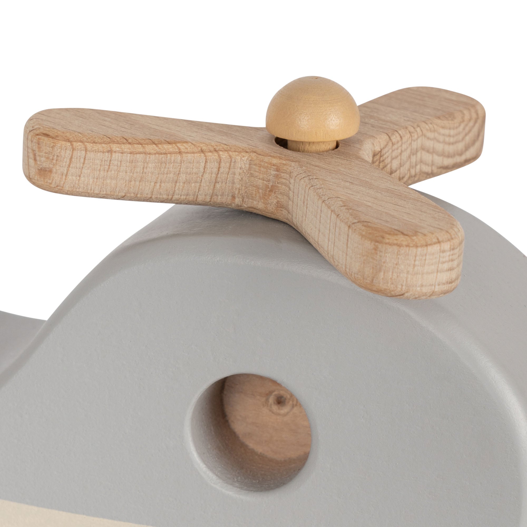 Konges Sløjd A/S WOODEN HELICOPTER Wooden toys NATURE