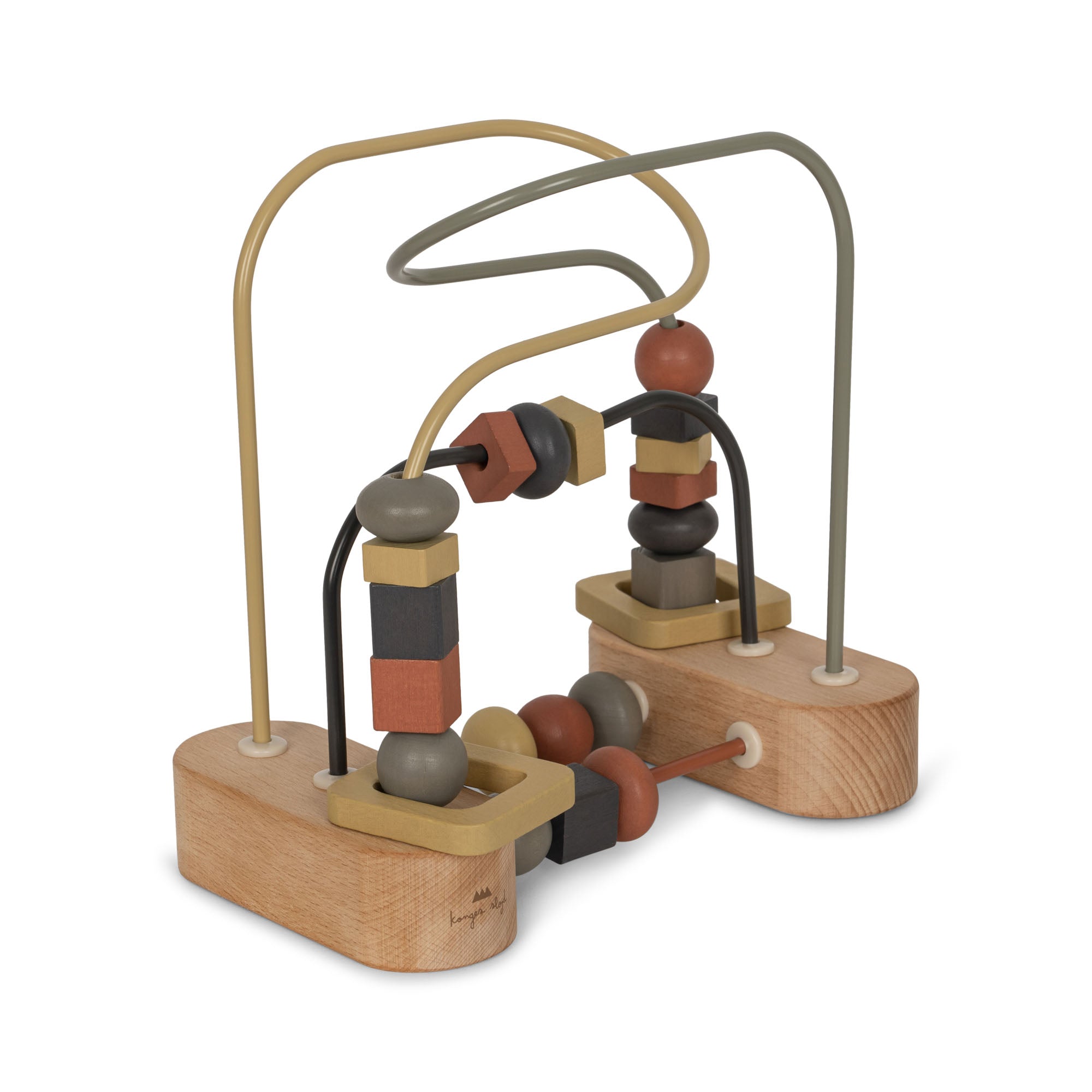 Konges Sløjd A/S Wooden Moving Beads Game Wooden toys BEIGE