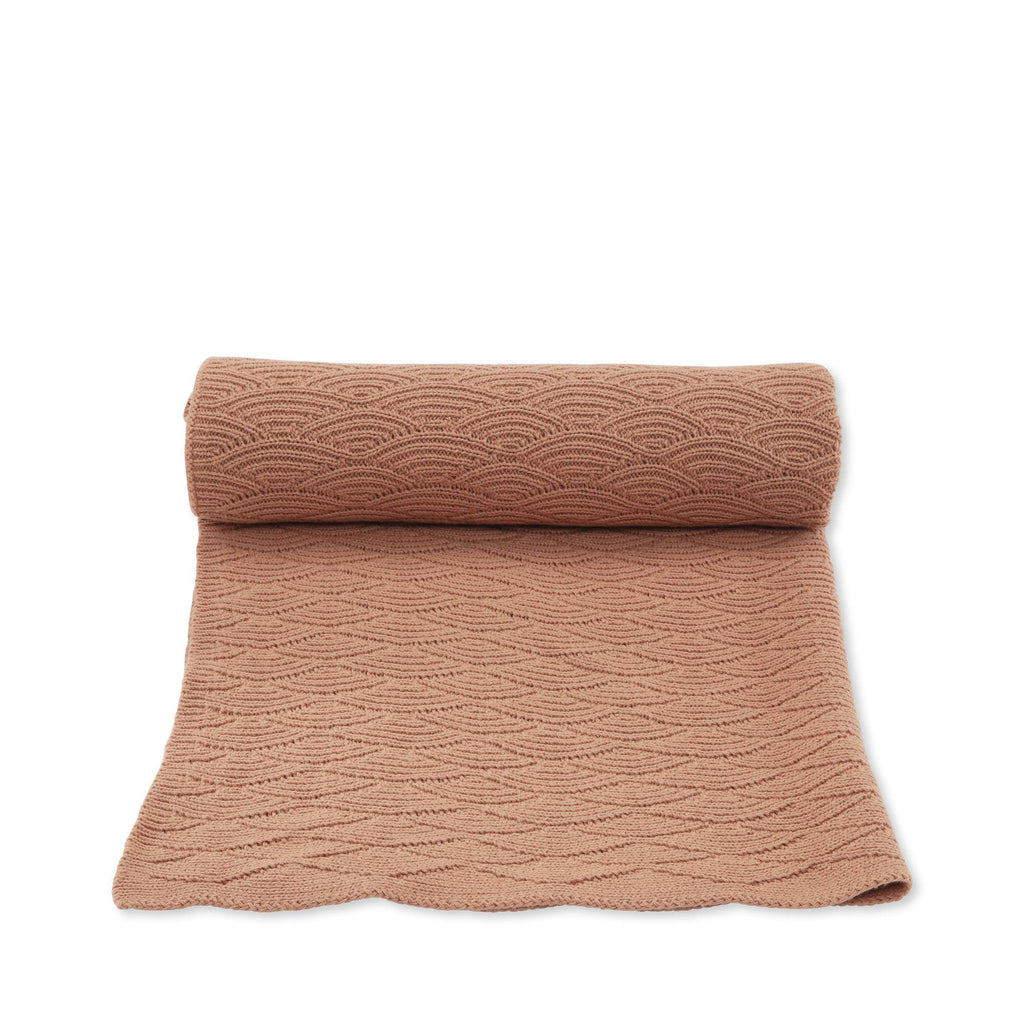 Konges Sløjd A/S POINTELLE COTTON BLANKET Blankets and pillows BRUSH