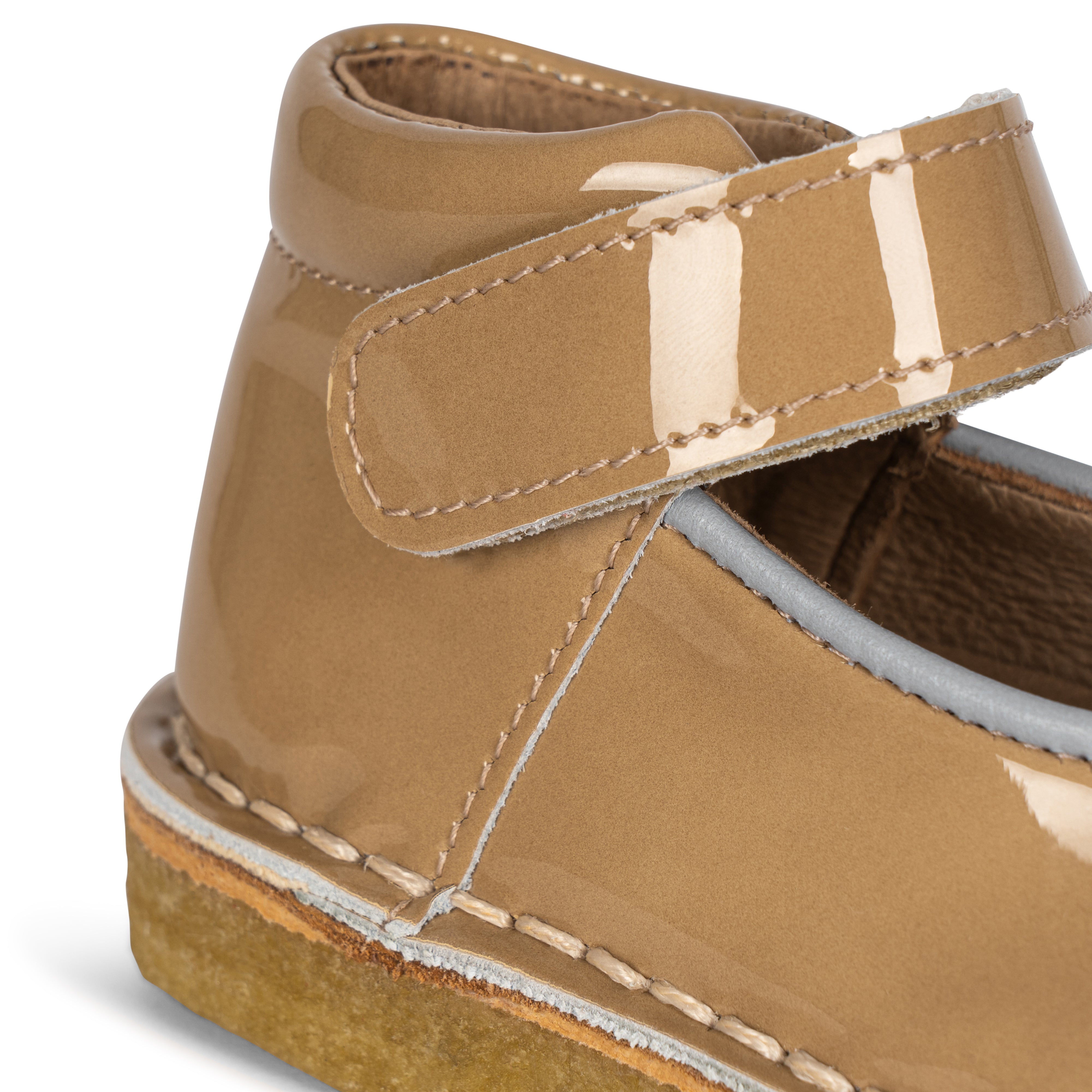 Konges Sløjd A/S TUTU PATENT SHOE Leather sandals SAND